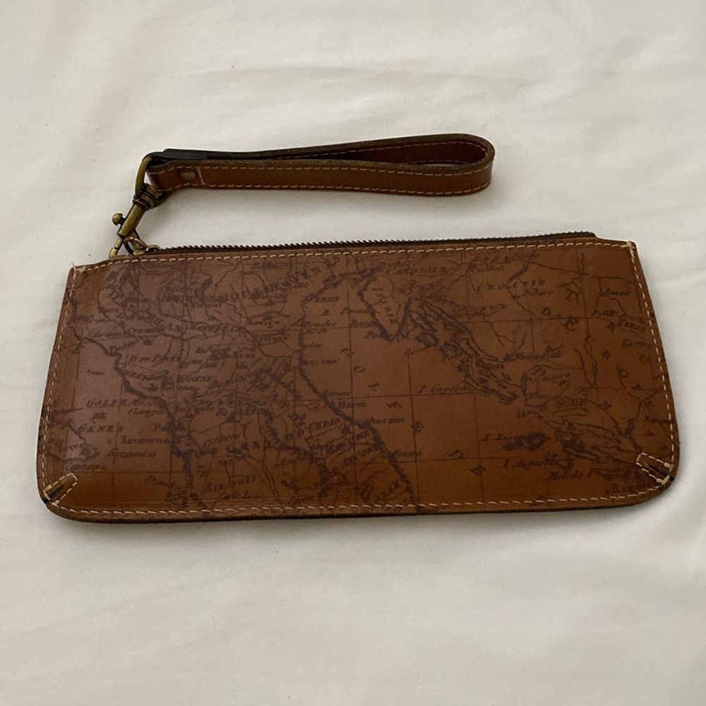 Patricia Nash Brown Leather Wallet